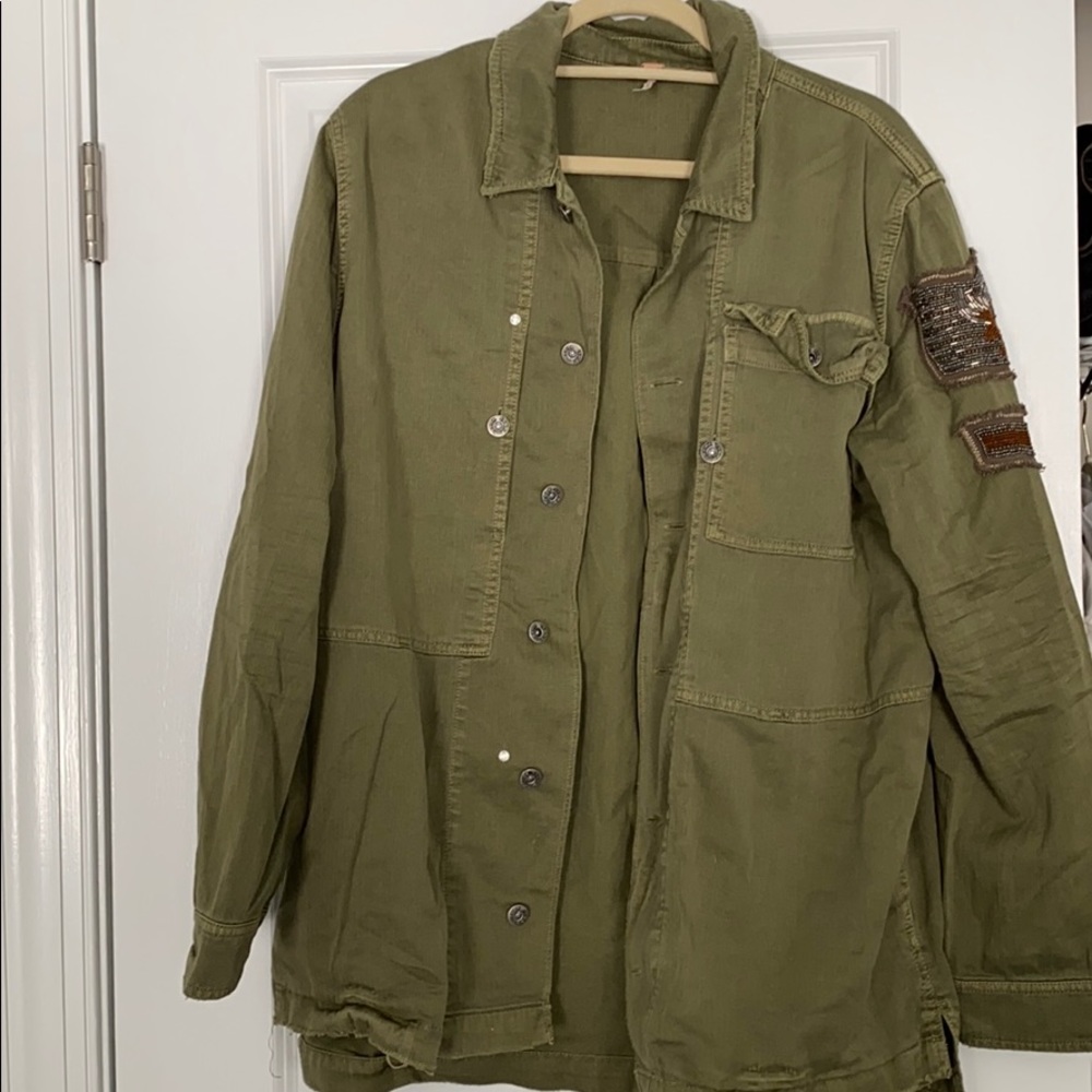 Free people army jacket